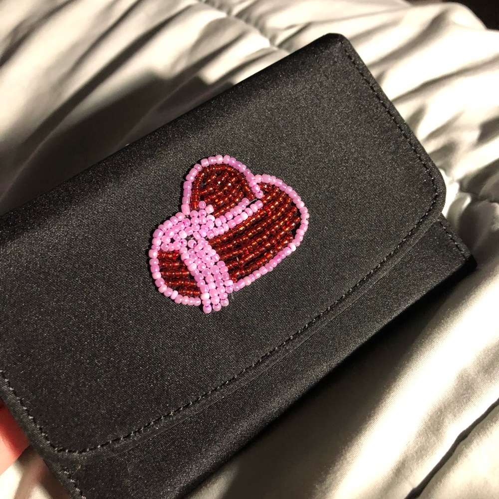 Beaded Red Hat Society Wallet